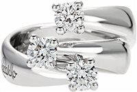 Anillo Recarlo Mujer Trilogy in Oro Diamante 0.41 Ct ZN 677/040 - ZN 677/040